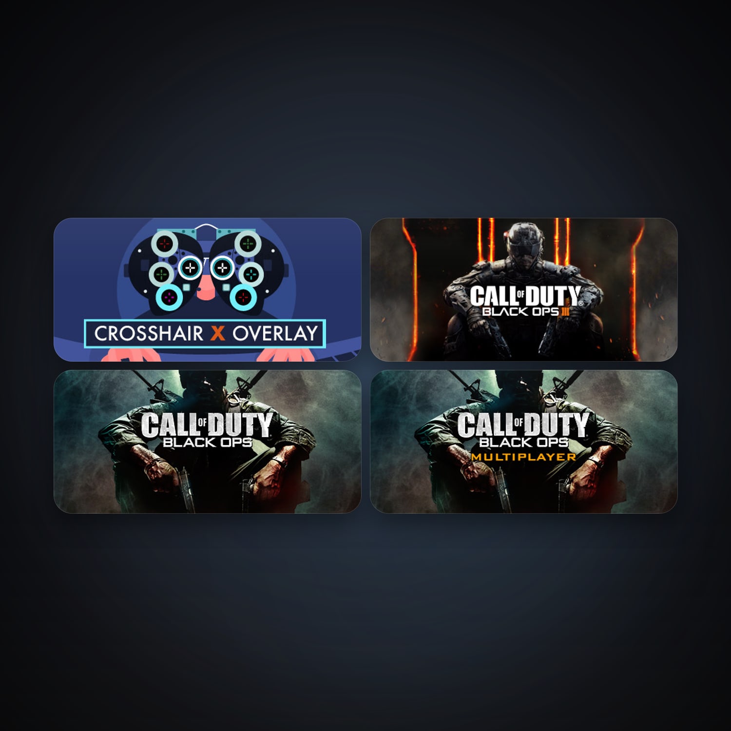 Call of Duty: Black Ops + Call of Duty: Black Ops Multiplayer, 7 games, clean — HabibiAccounts