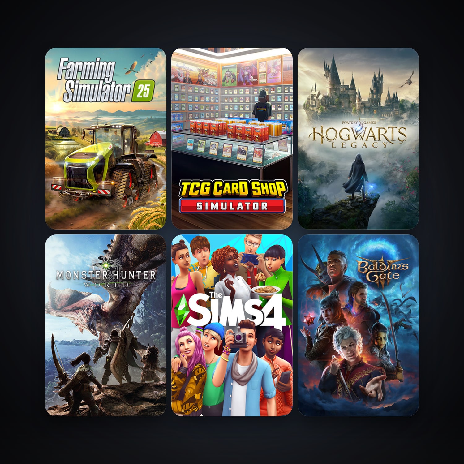 The Forest + Deep Rock Galactic, 23 games, clean — HabibiAccounts