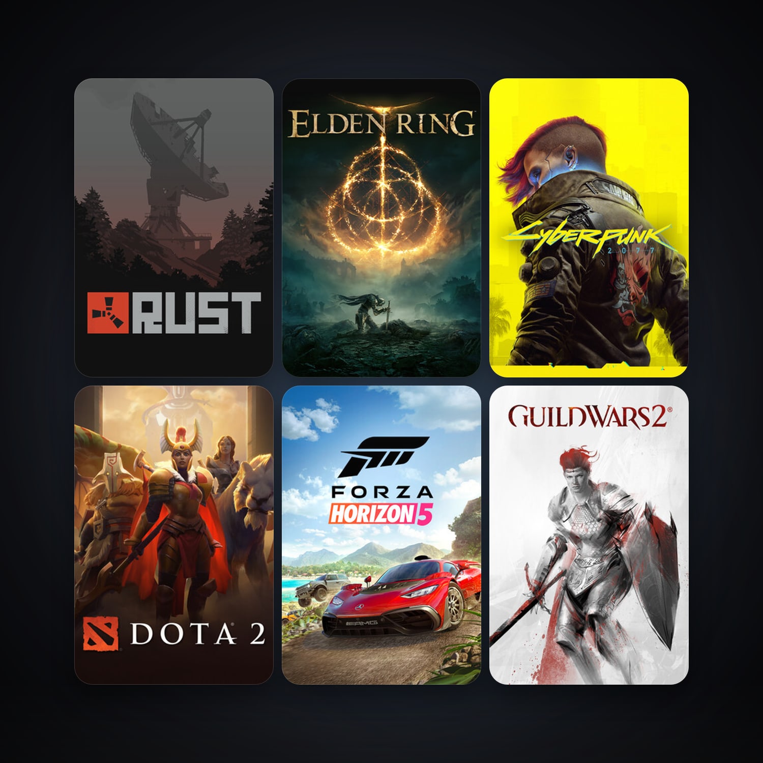 Dota 2 + Rust, 40 games, clean — HabibiAccounts