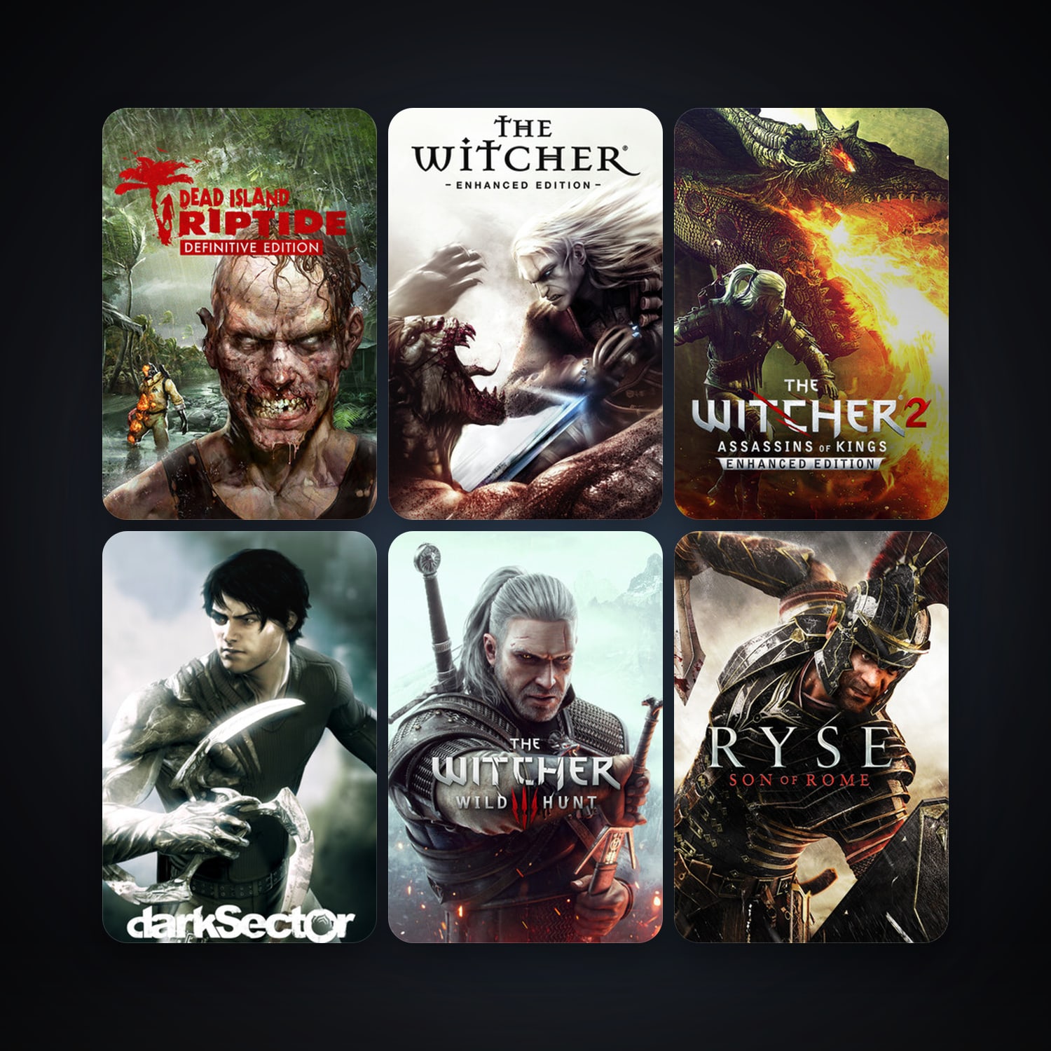 The Witcher: Enhanced Edition Director's Cut + The Witcher 2: Assassins of Kings Enhanced Edition, 19 games, clean — HabibiAccounts