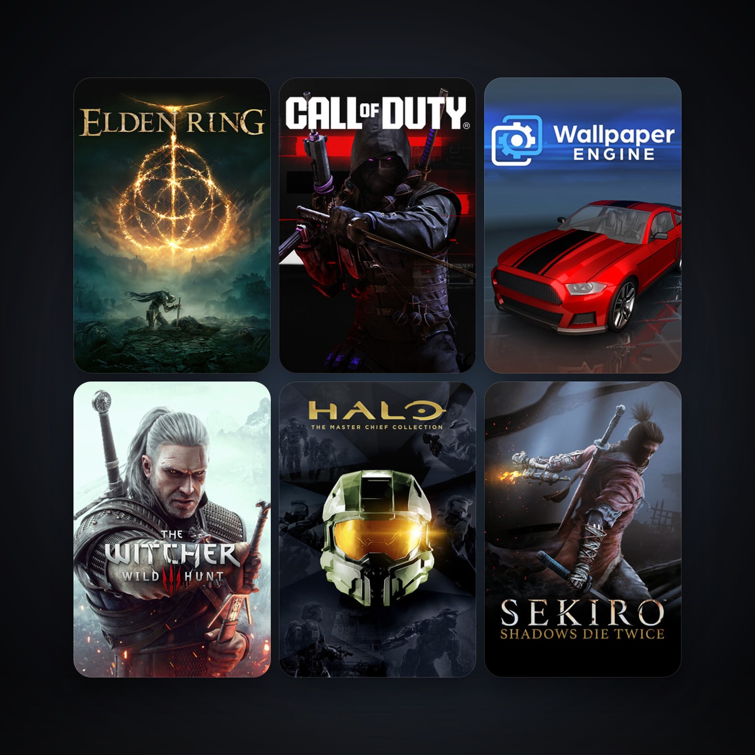 The Witcher 3: Wild Hunt + Hollow Knight, 35 games, clean — HabibiAccounts