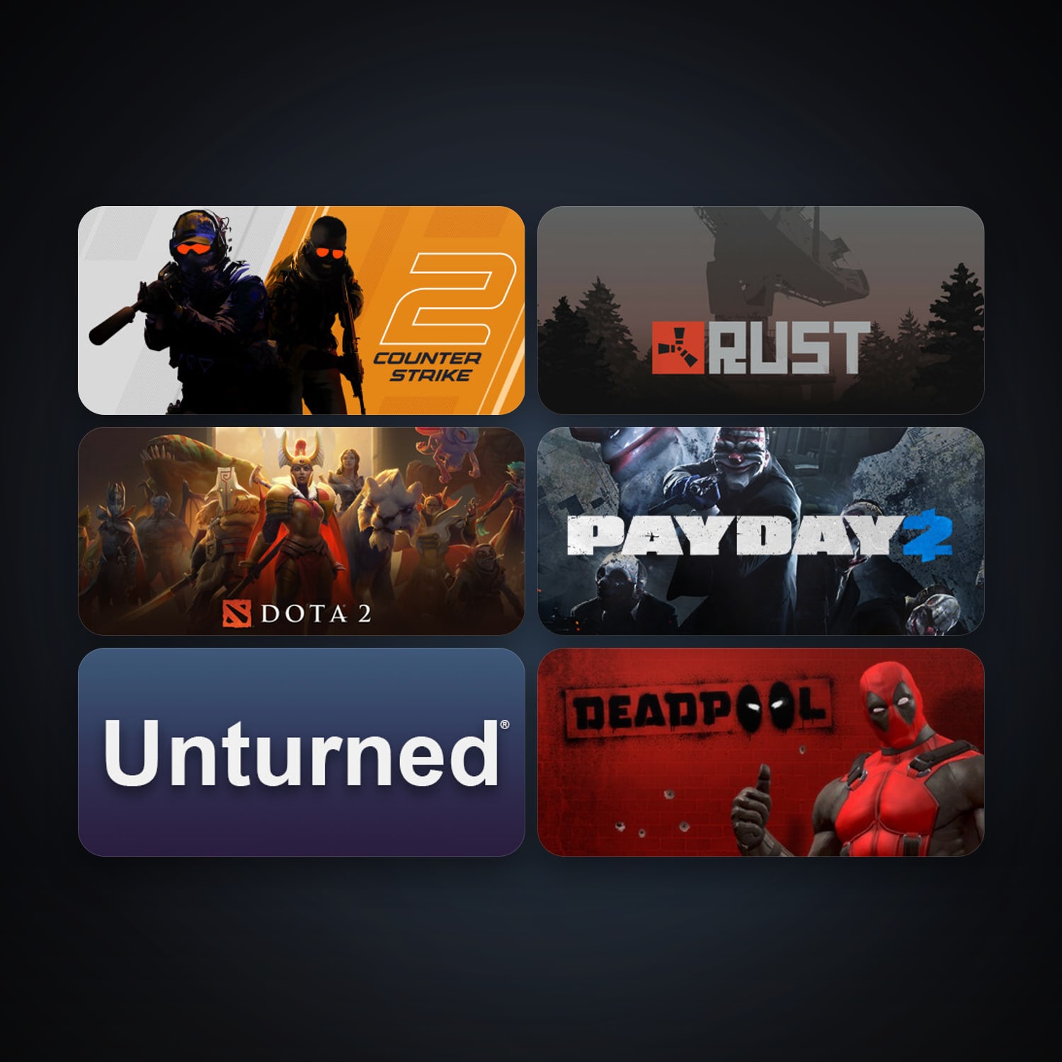 Dota 2 + CS2 Prime, 10 games, Steam 11, clean — HabibiAccounts