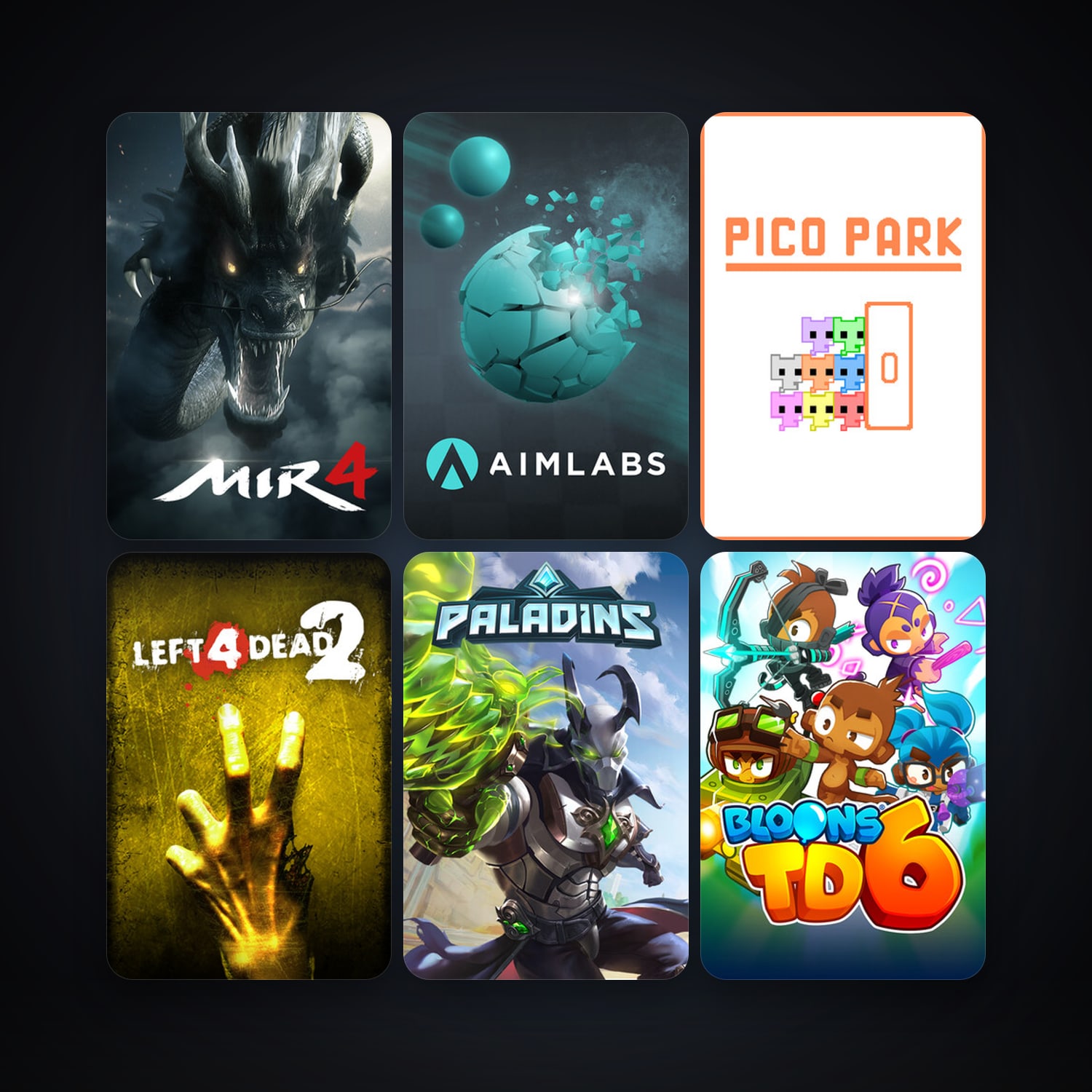 Left 4 Dead 2 + Paladins, 11 games, clean — HabibiAccounts