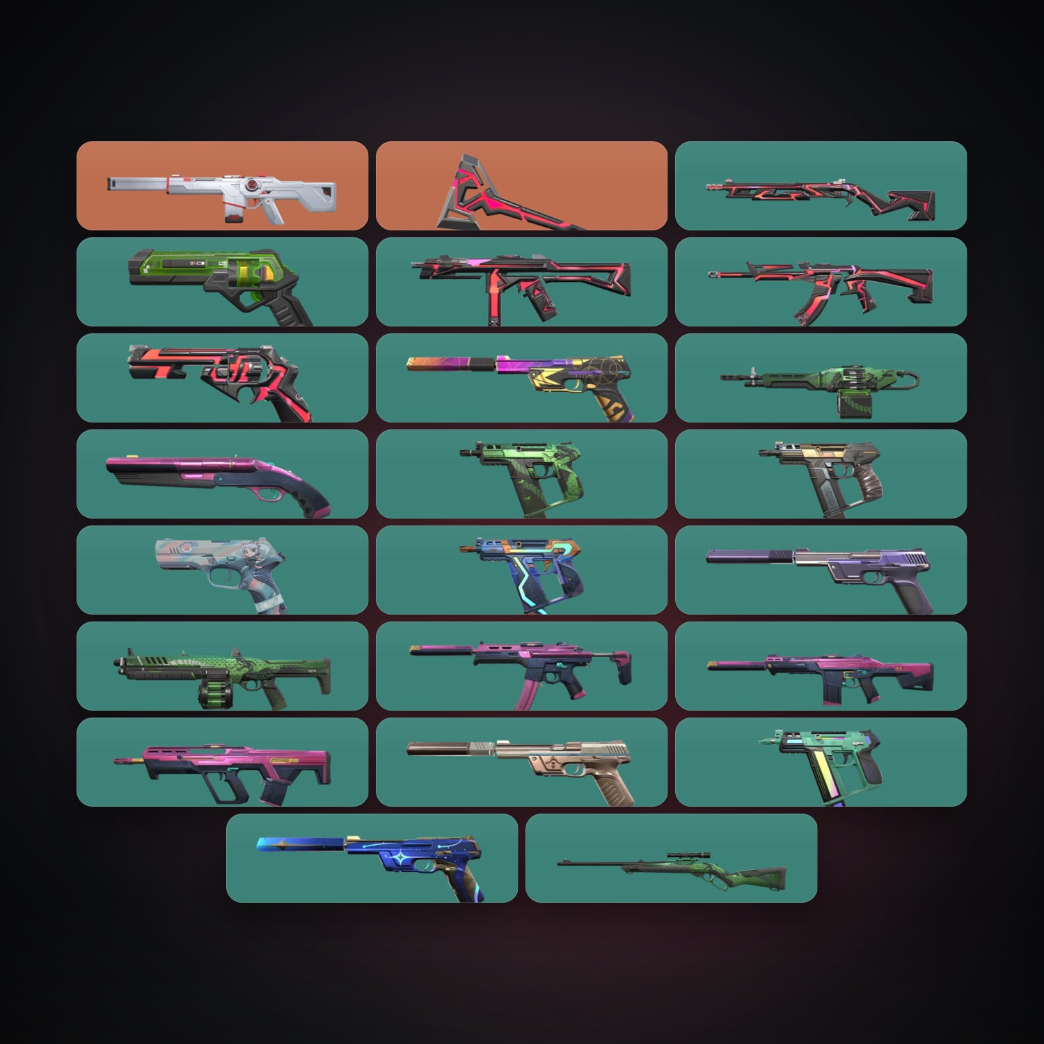 AP Bronze 1 locker — 1 knives, 23 skins, lvl 180 — HabibiAccounts
