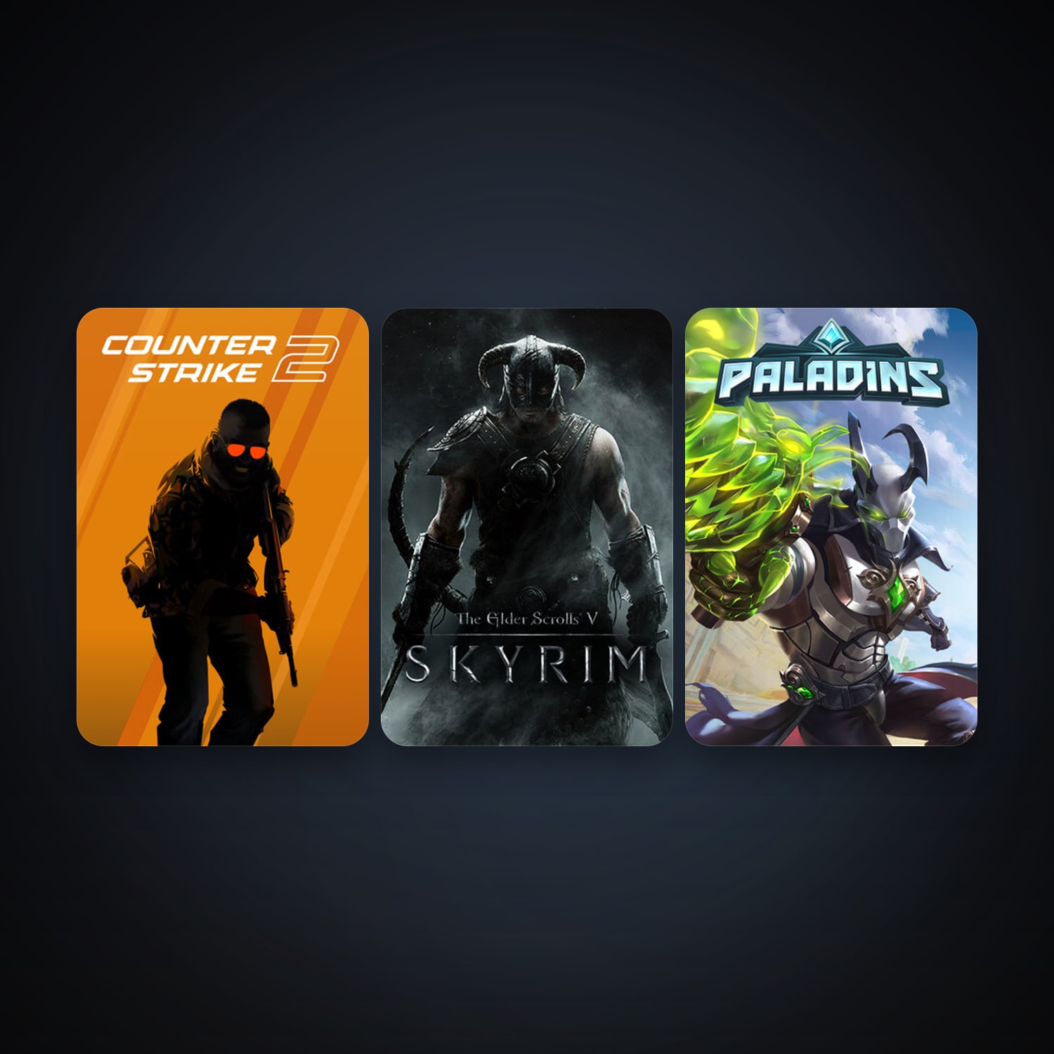 CS2 Prime + The Elder Scrolls V: Skyrim, 5 games, clean — HabibiAccounts