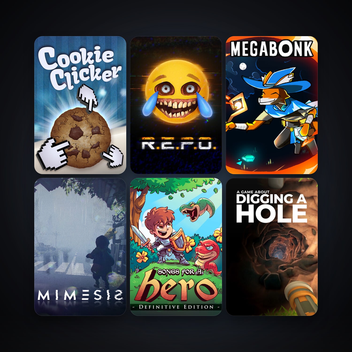 Little Inferno + Songs for a Hero - Definitive Edition, 87 games, clean — HabibiAccounts