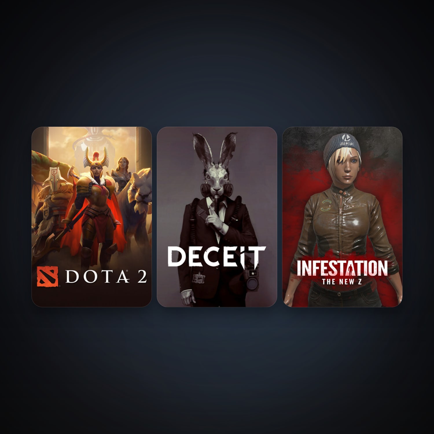 Dota 2 + Free CS2 (No Prime), 5 games, clean — HabibiAccounts