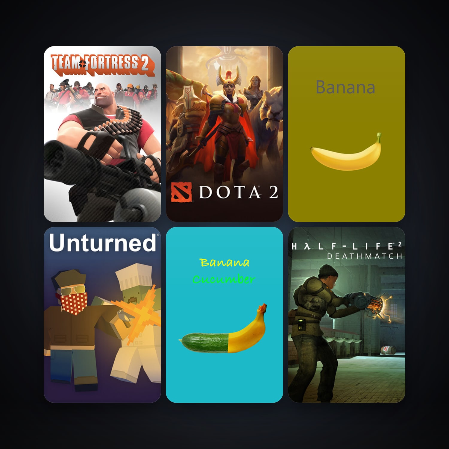 Half-Life 2: Deathmatch + Team Fortress 2, 26 games, clean — HabibiAccounts
