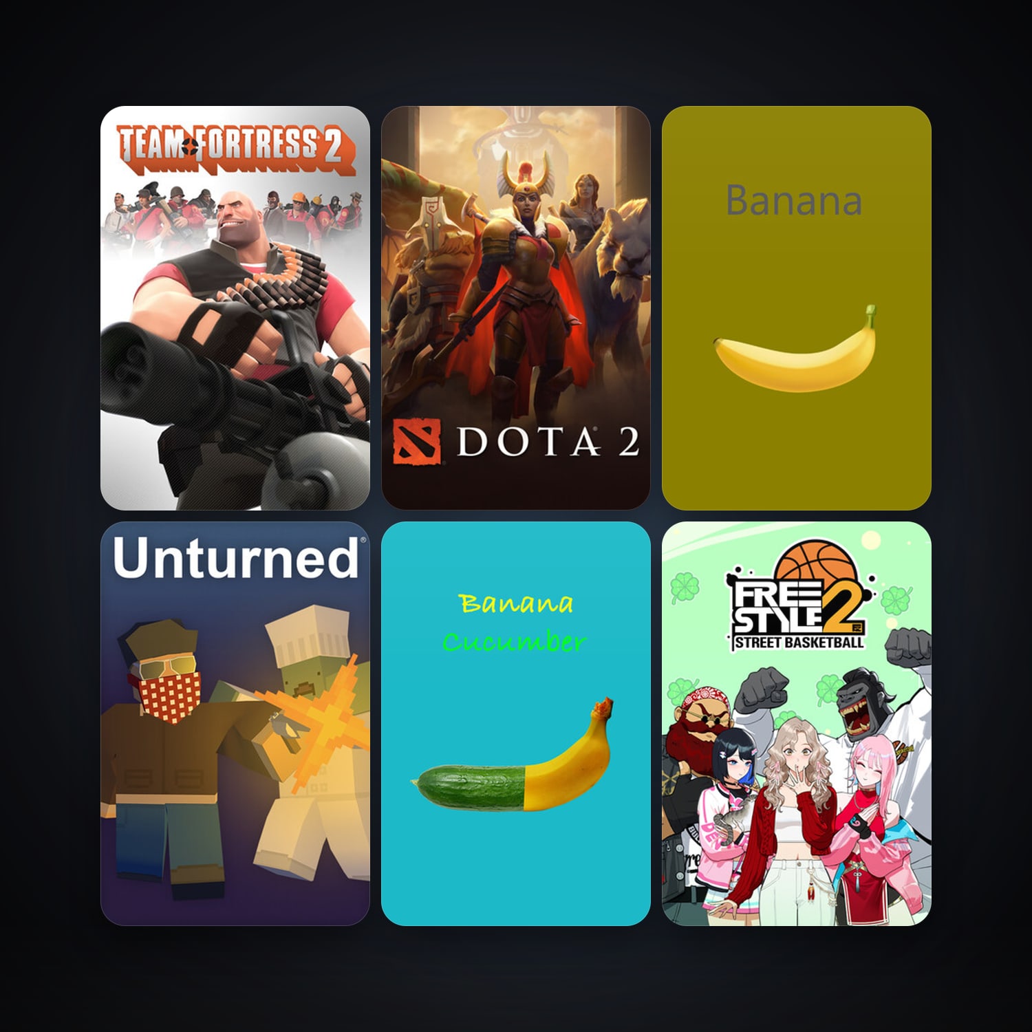 Team Fortress 2 + Dota 2, 29 games, clean — HabibiAccounts