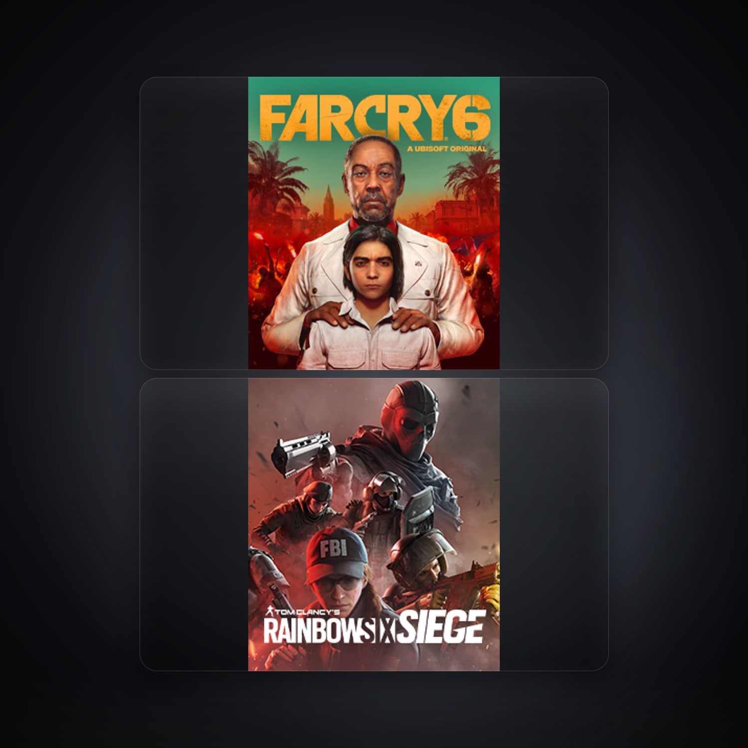 Ubisoft Far Cry 6 + Tom Clancy's Rainbow Six Siege (External) — GB — HabibiAccounts