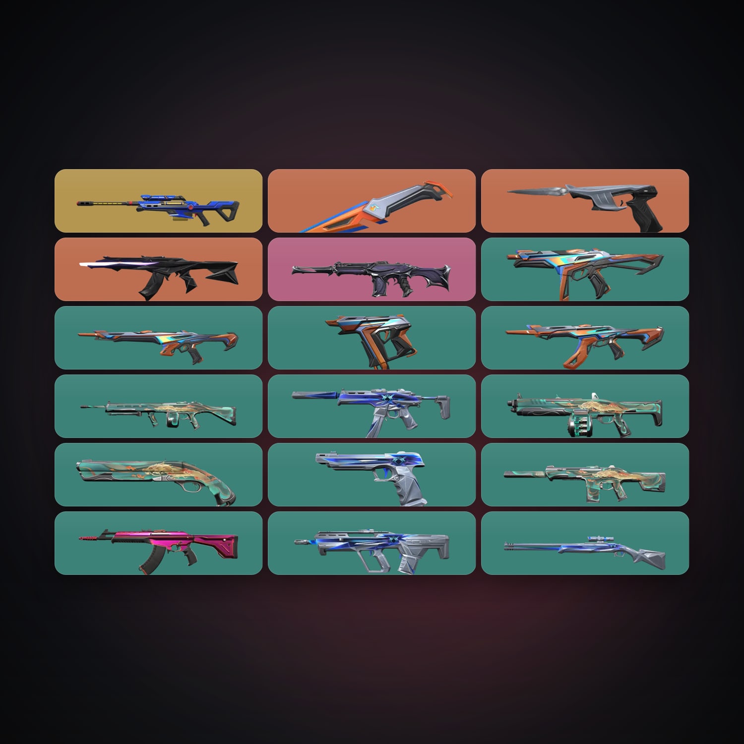 NA Plat 1 locker — 1 knives, 18 skins, lvl 65 — HabibiAccounts