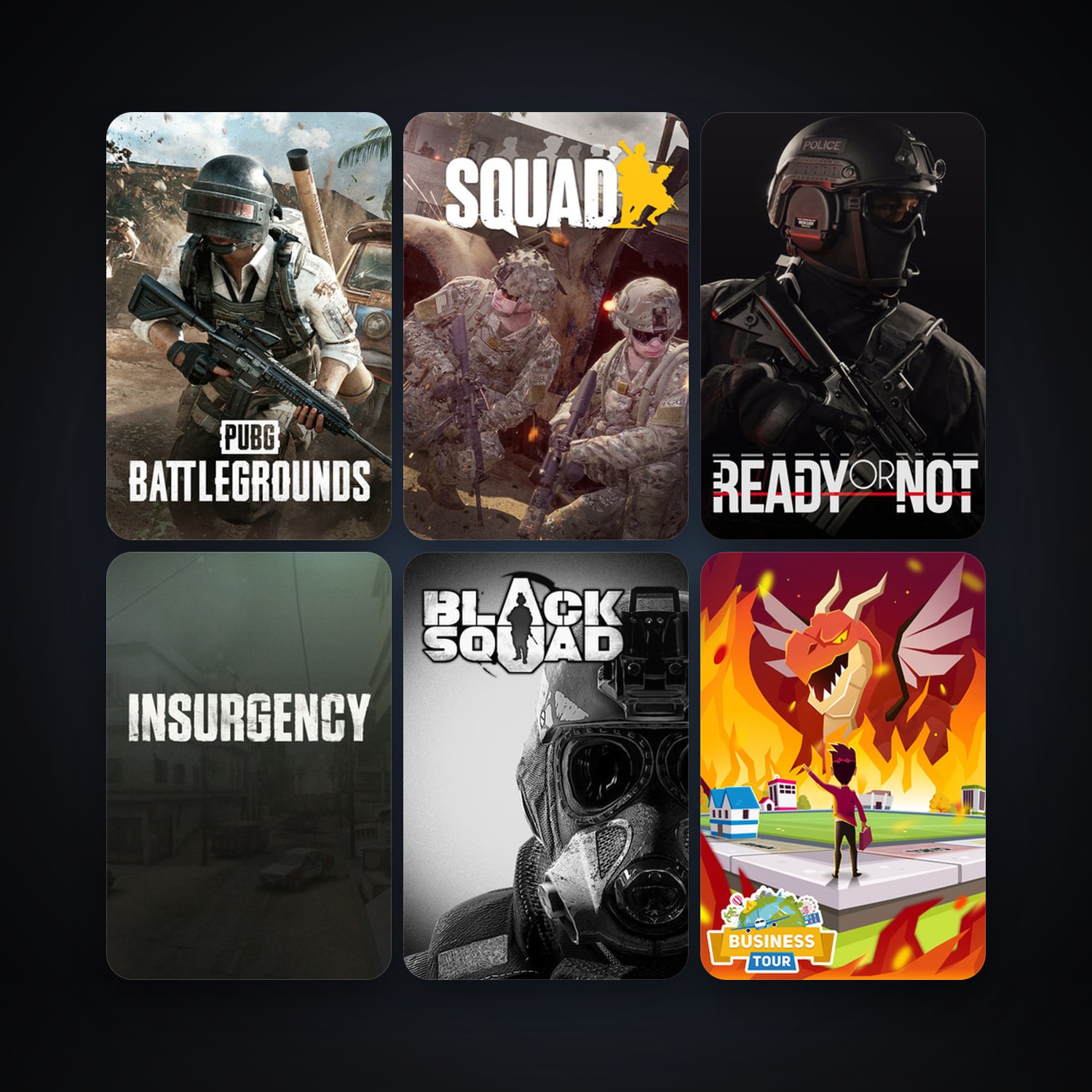 Insurgency + Squad, 27 games, clean — HabibiAccounts