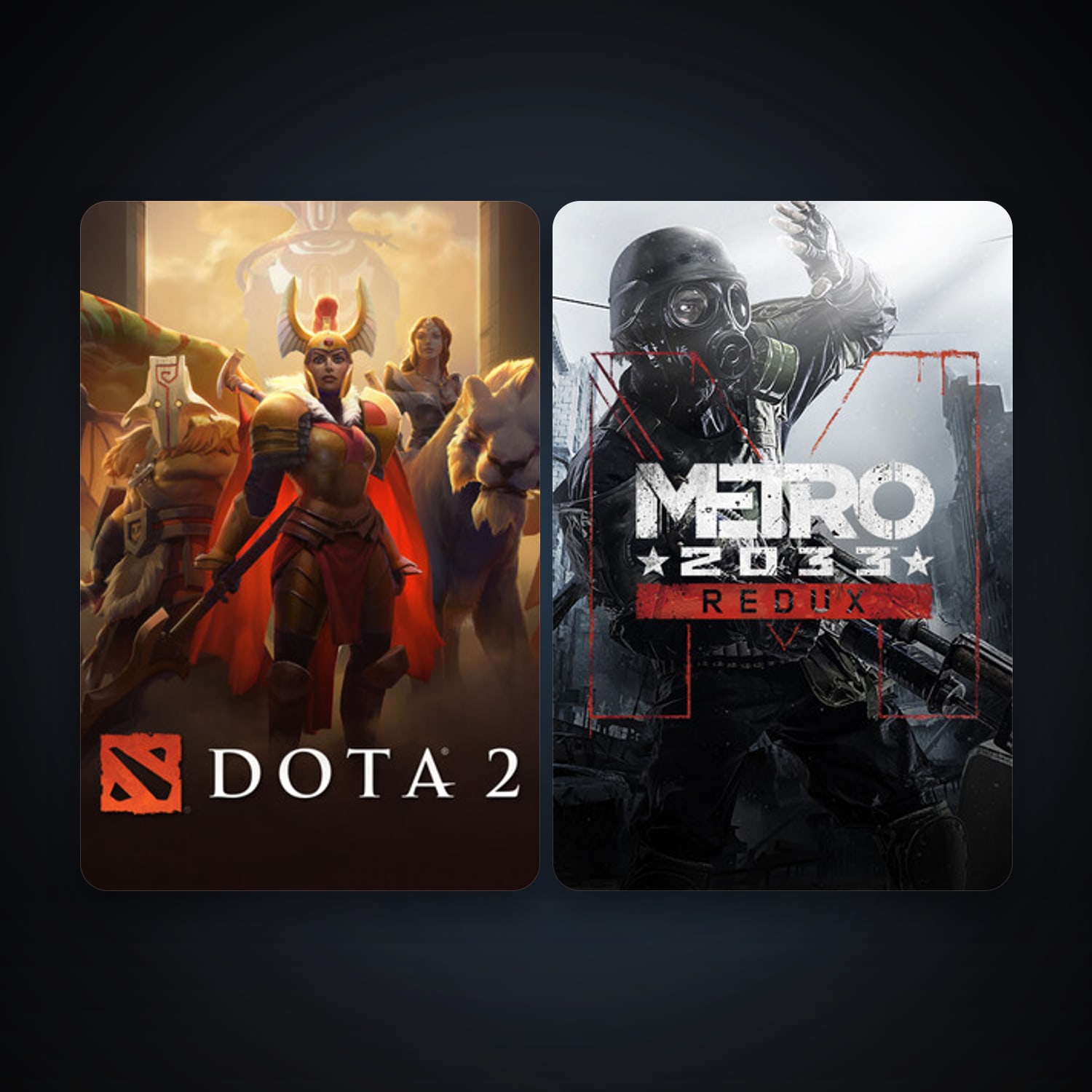 Dota 2 + Free CS2 (No Prime), 4 games, clean — HabibiAccounts