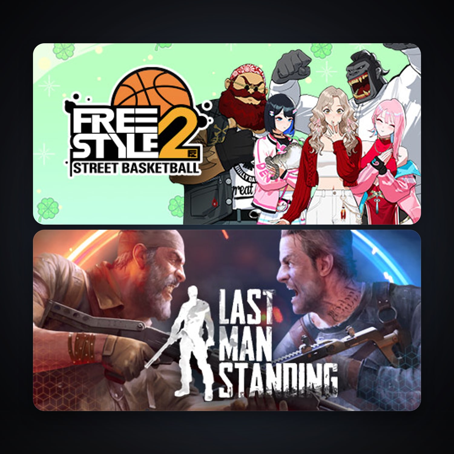 Freestyle 2: Street Basketball + Last Man Standing, 2 games, clean — HabibiAccounts
