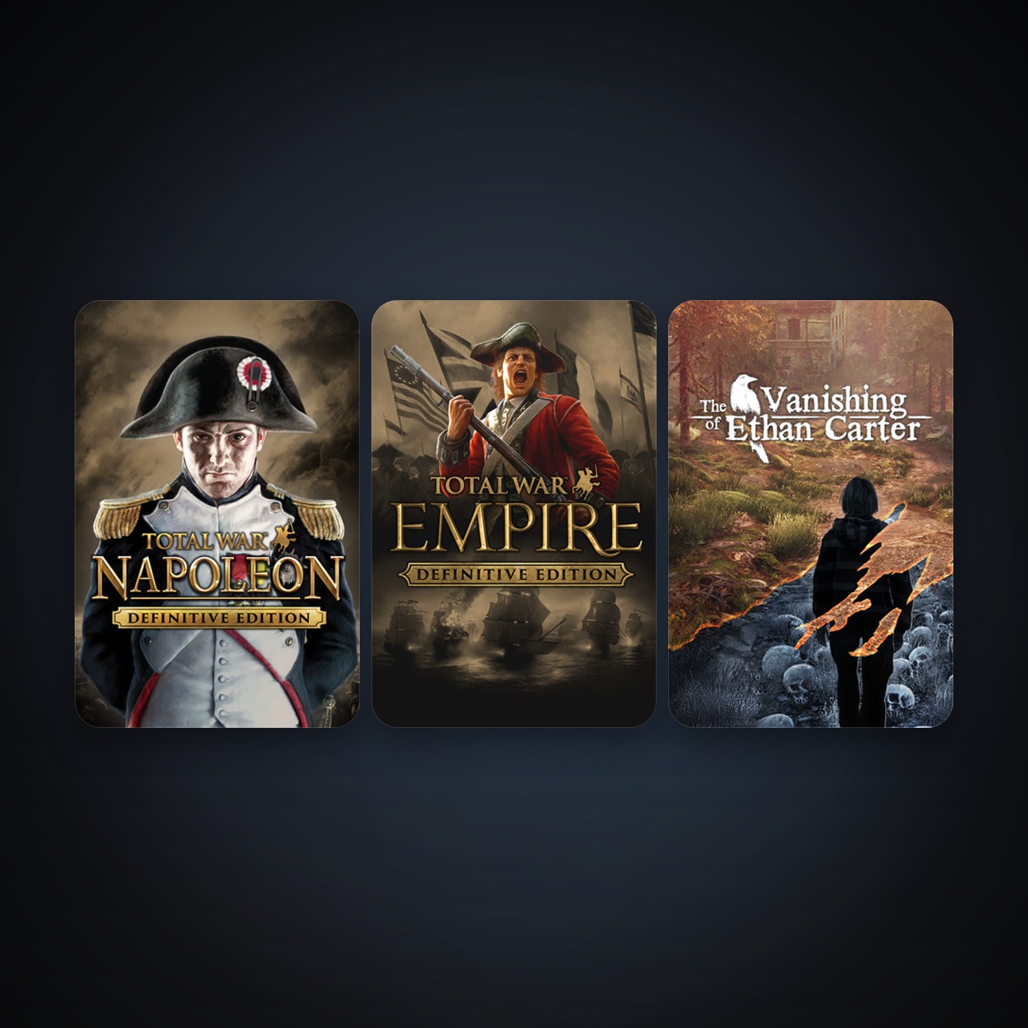 Empire: Total War + Total War: NAPOLEON - Definitive Edition, 6 games, clean — HabibiAccounts