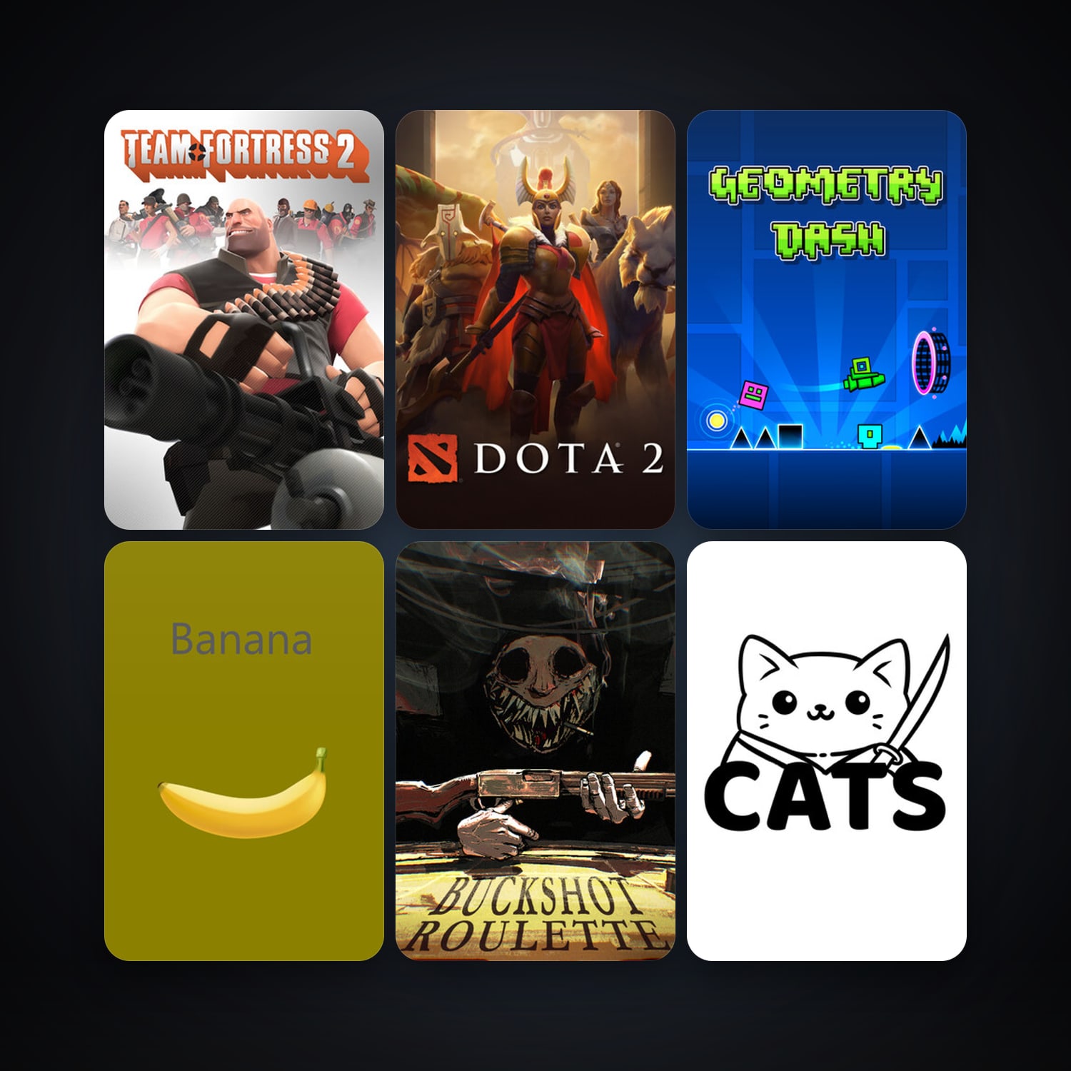 Team Fortress 2 + Dota 2, 109 games, Steam 11, clean — HabibiAccounts