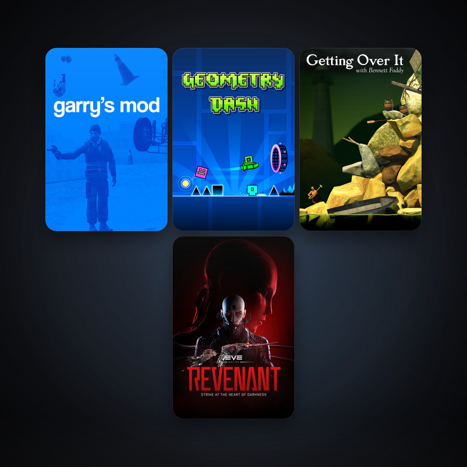 Garry's Mod + EVE Online, 12 games, clean — HabibiAccounts
