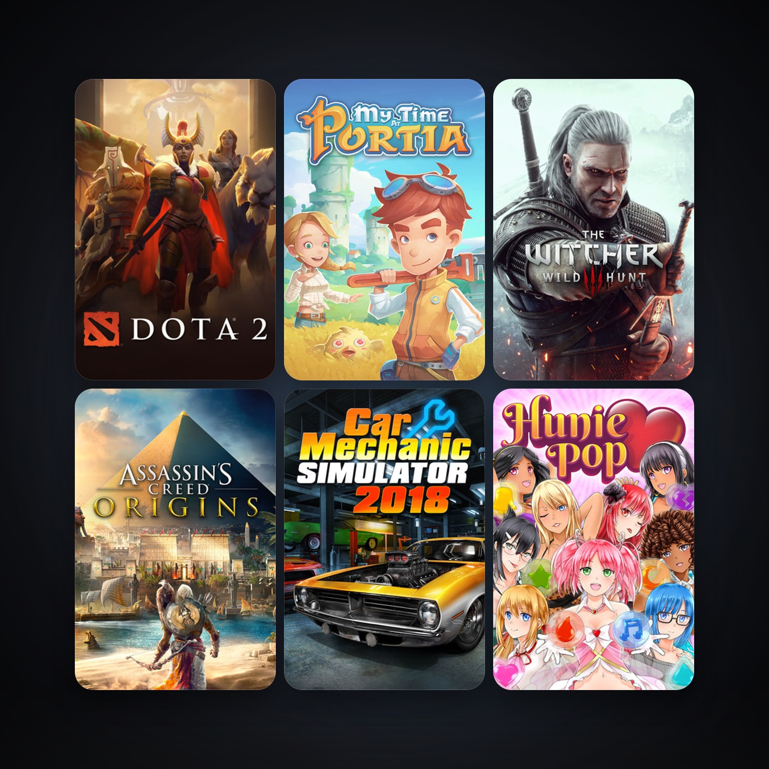 Dota 2 + The Witcher 3: Wild Hunt, 83 games, clean — HabibiAccounts