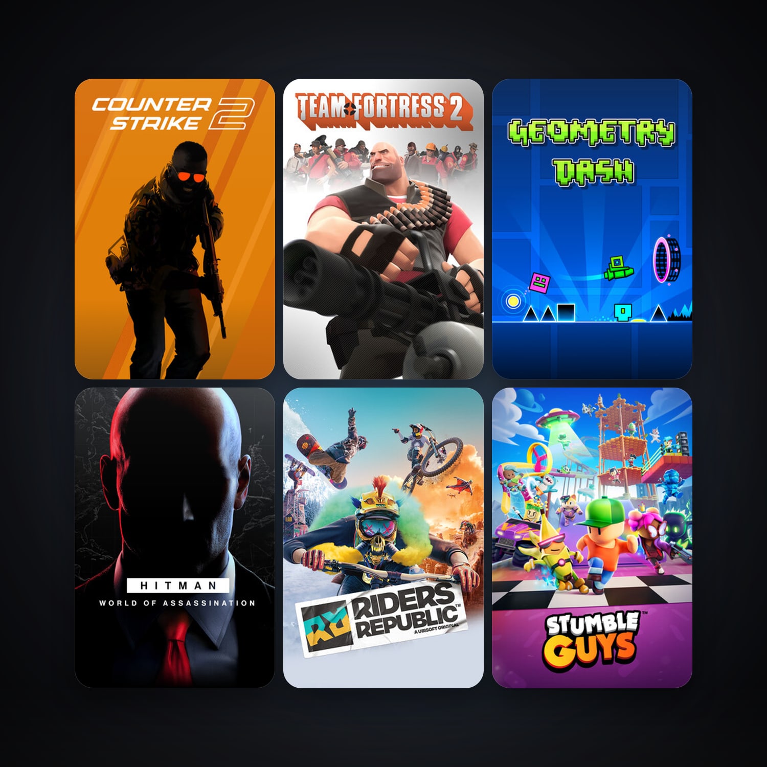 Team Fortress 2 + CS2 Prime, 10 games, clean — HabibiAccounts