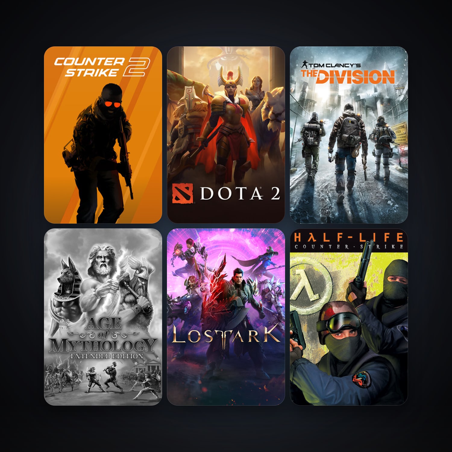 Counter-Strike + Dota 2, 16 games, clean — HabibiAccounts