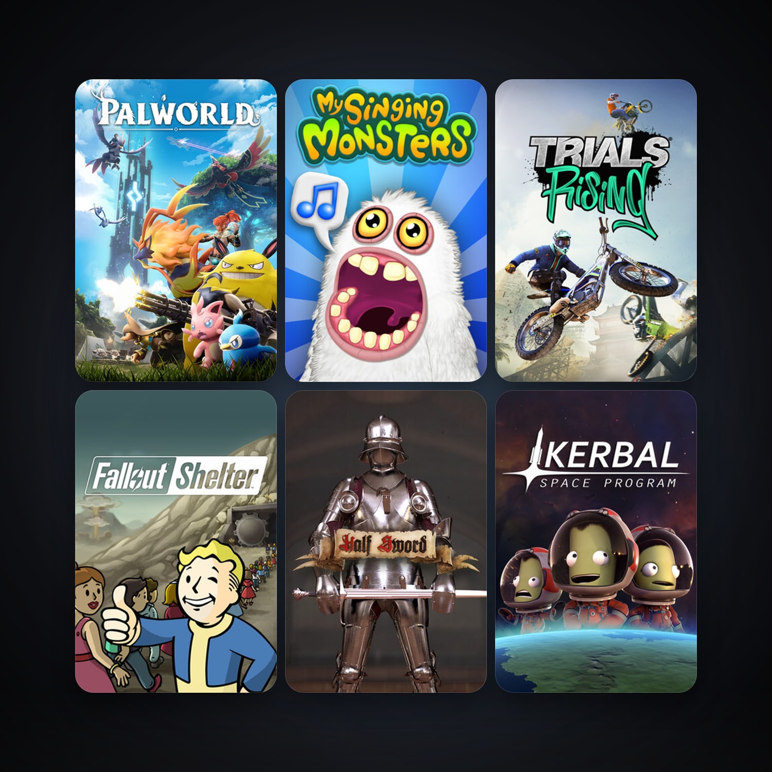 Kerbal Space Program + Brick Rigs, 126 games, clean — HabibiAccounts
