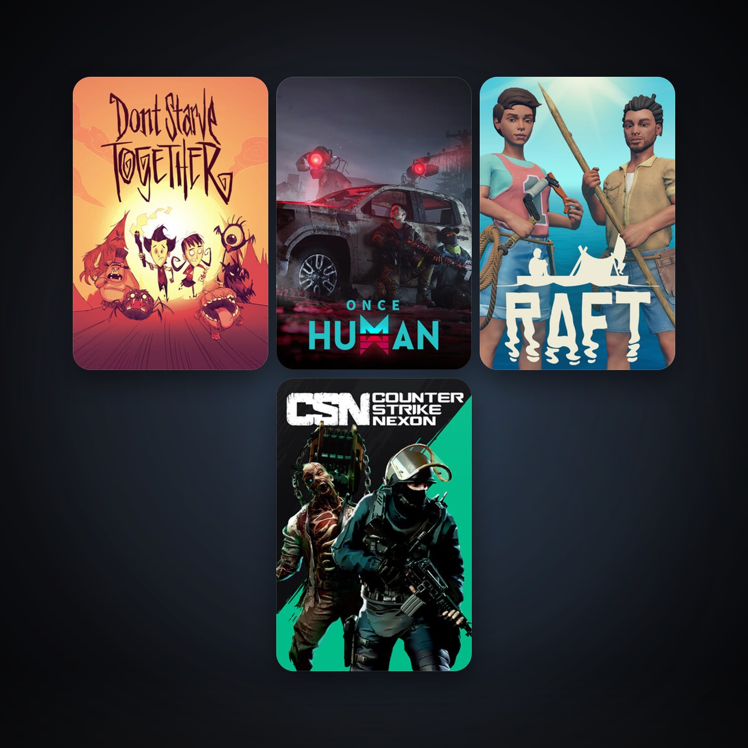 Counter-Strike Nexon: Studio + Don't Starve Together, 12 games, clean — HabibiAccounts