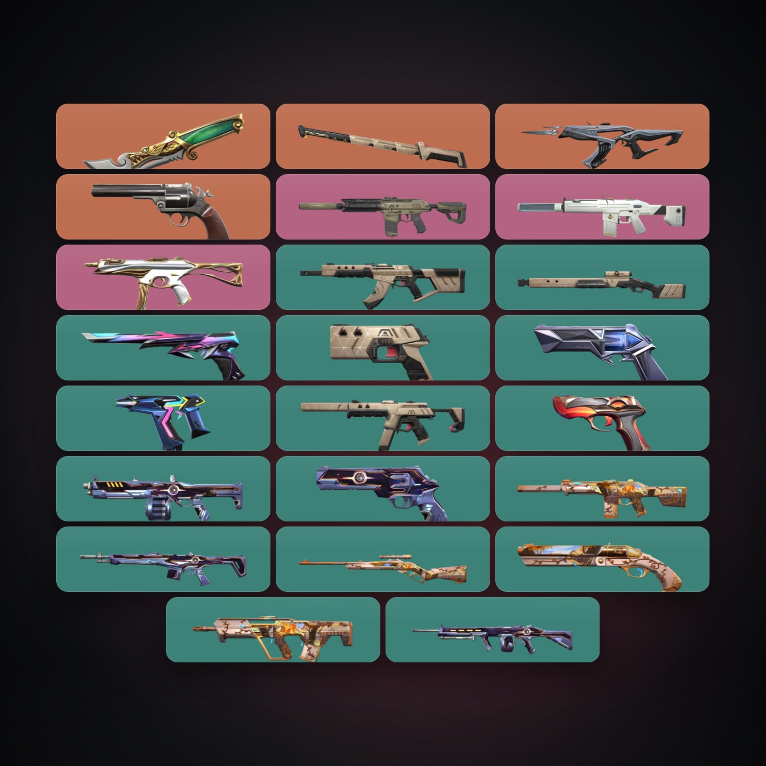 AP Bronze 2 locker — 2 knives, 23 skins, lvl 90 · 261139213 — HabibiAccounts