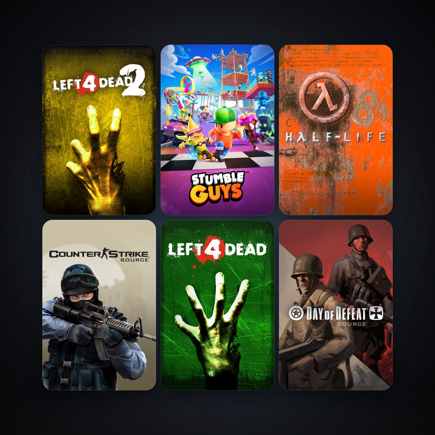 Counter-Strike + Team Fortress Classic, 21 games, clean — HabibiAccounts