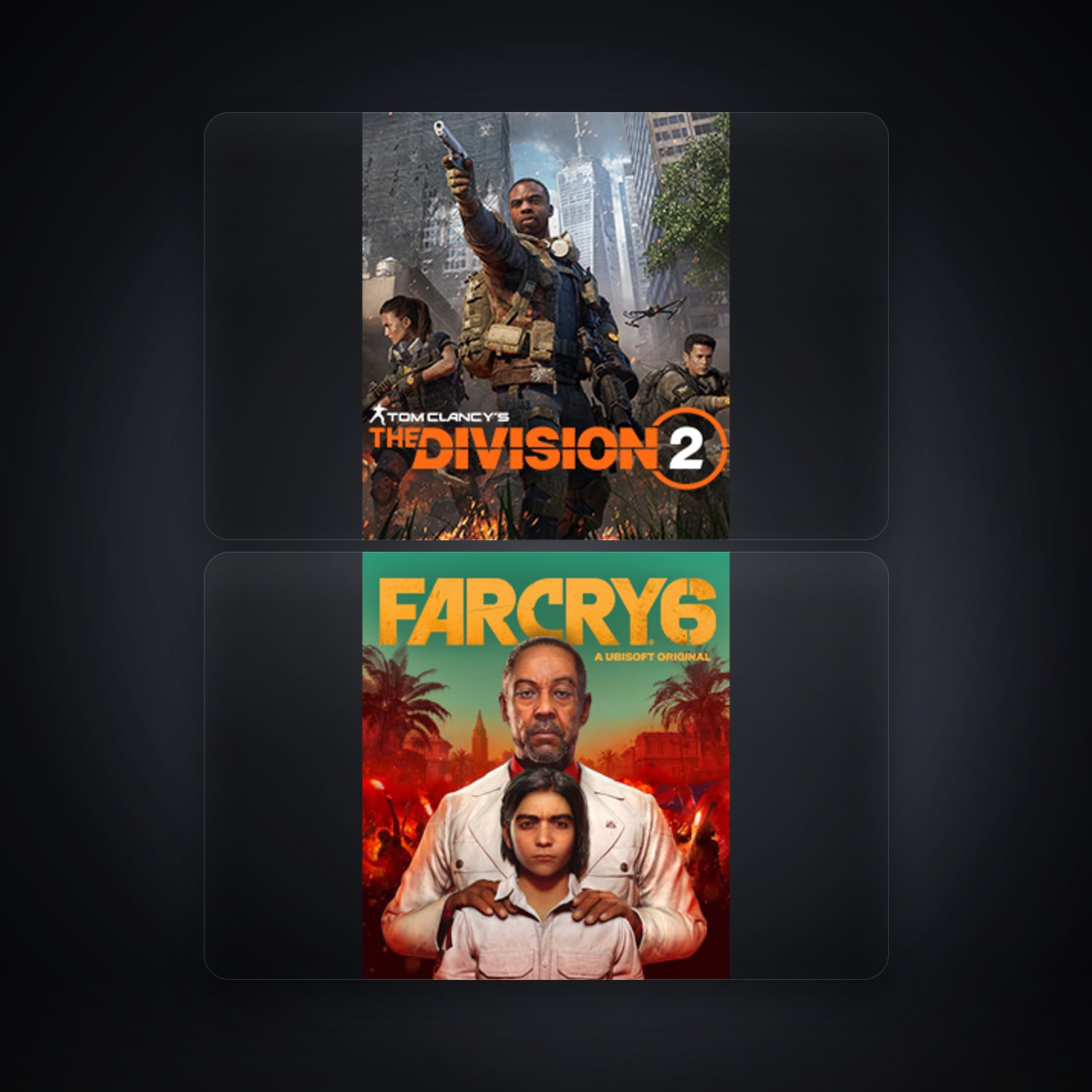 Ubisoft account — Tom Clancy's The Division 2 + Far Cry 6 — CA — HabibiAccounts