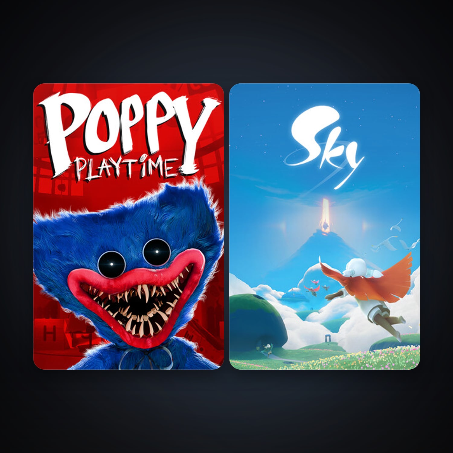 Poppy Playtime + Sky: Children of the Light, 3 games, clean — HabibiAccounts