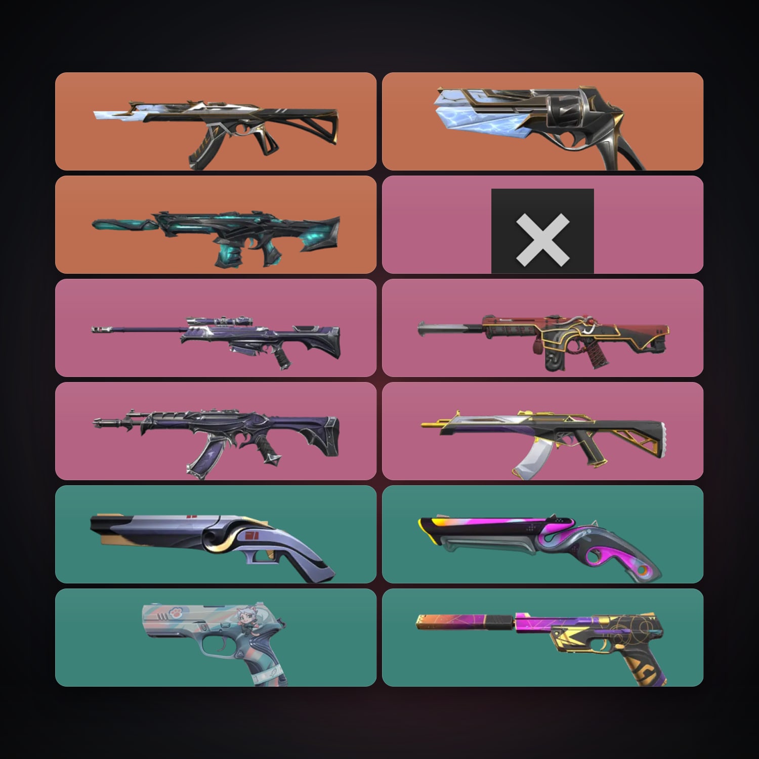 EU locker — 12 skins, lvl 97 — HabibiAccounts