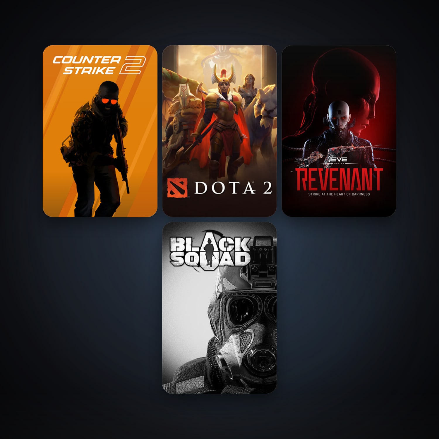 Dota 2 + CS2 Prime, 12 games, clean · 261154197 — HabibiAccounts