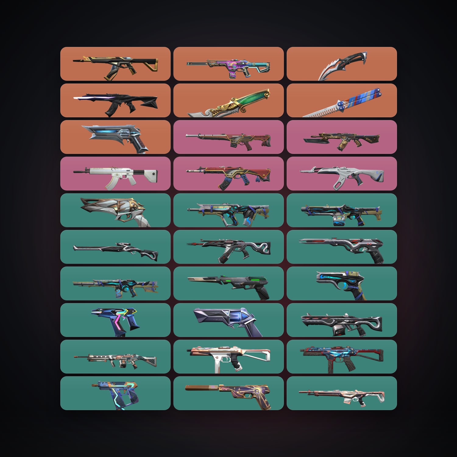 EU Diamond 1 locker — 3 knives, 41 skins, lvl 229 — HabibiAccounts