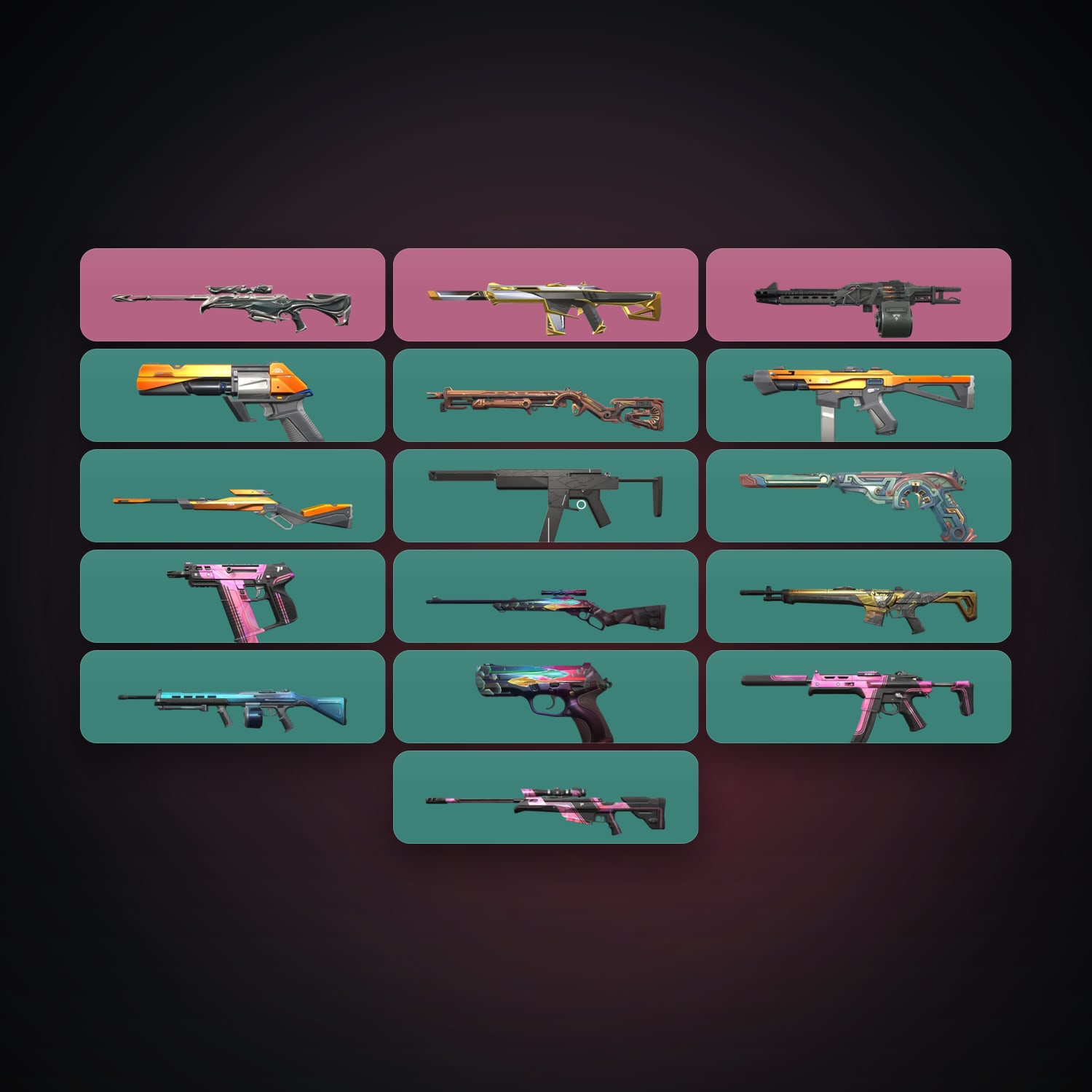 NA locker — 18 skins, lvl 41 — HabibiAccounts