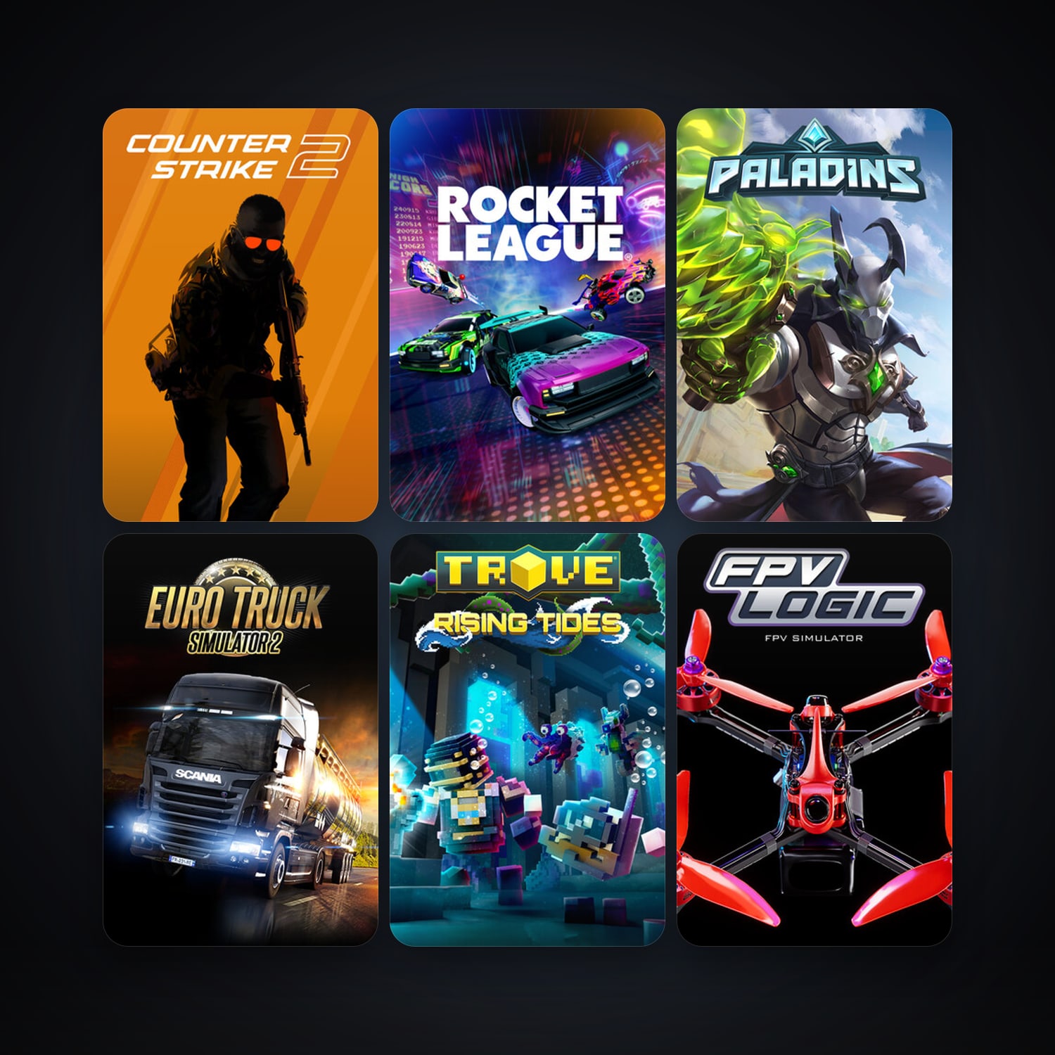 Counter-Strike + Portal 2, 98 games, Steam 42, clean — HabibiAccounts