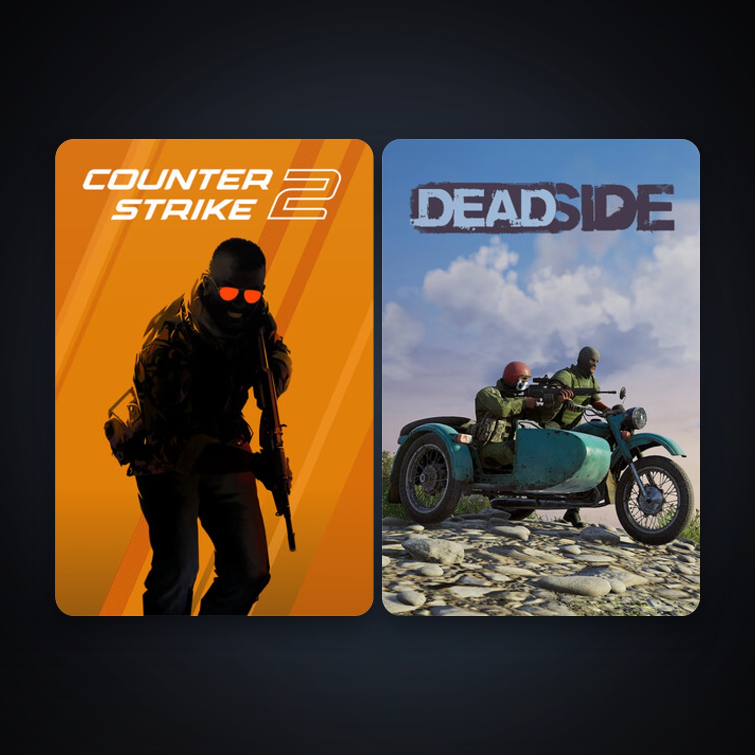 CS2 Prime + Deadside, 2 games, clean — HabibiAccounts