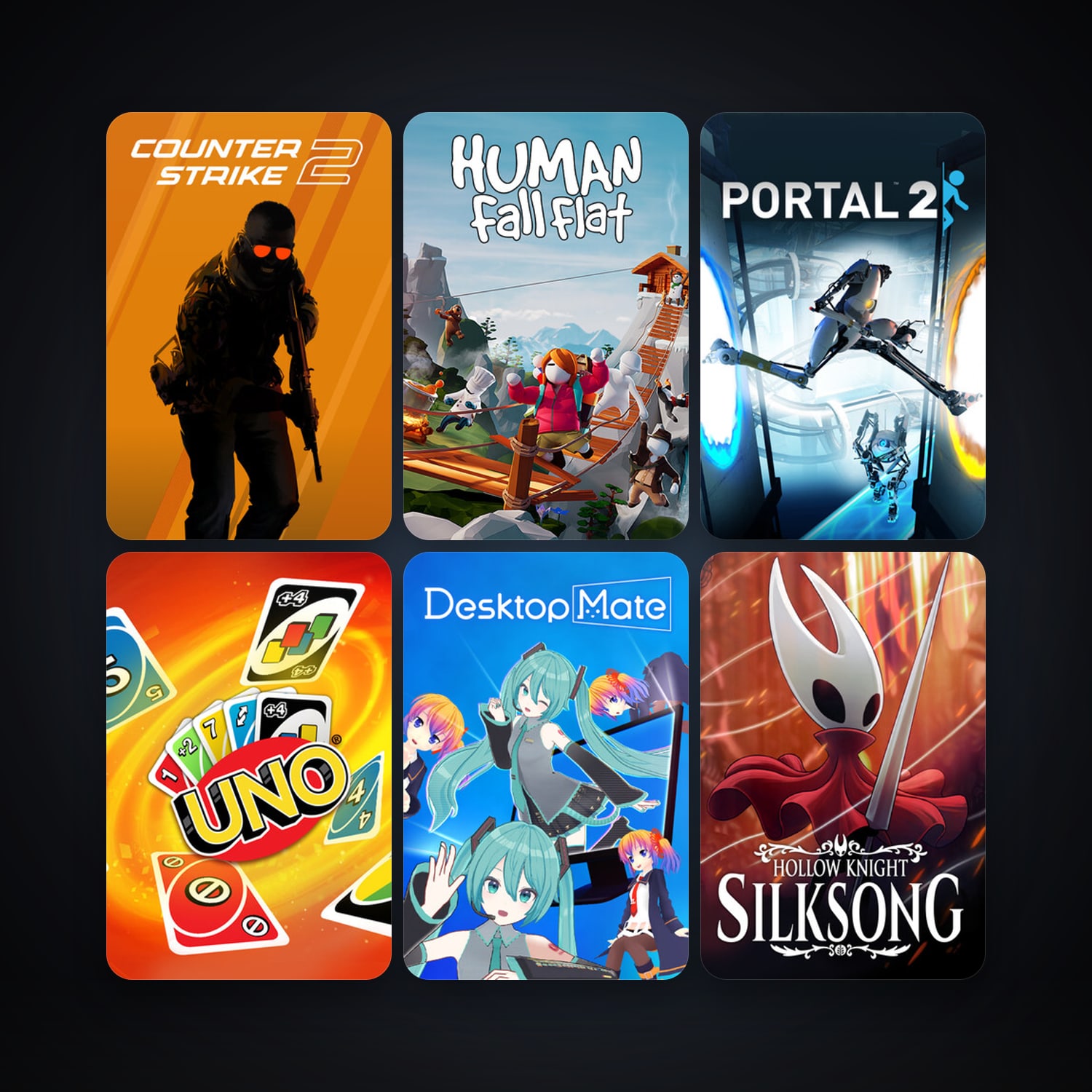 Portal 2 + CS2 Prime, 39 games, Steam 13, clean — HabibiAccounts