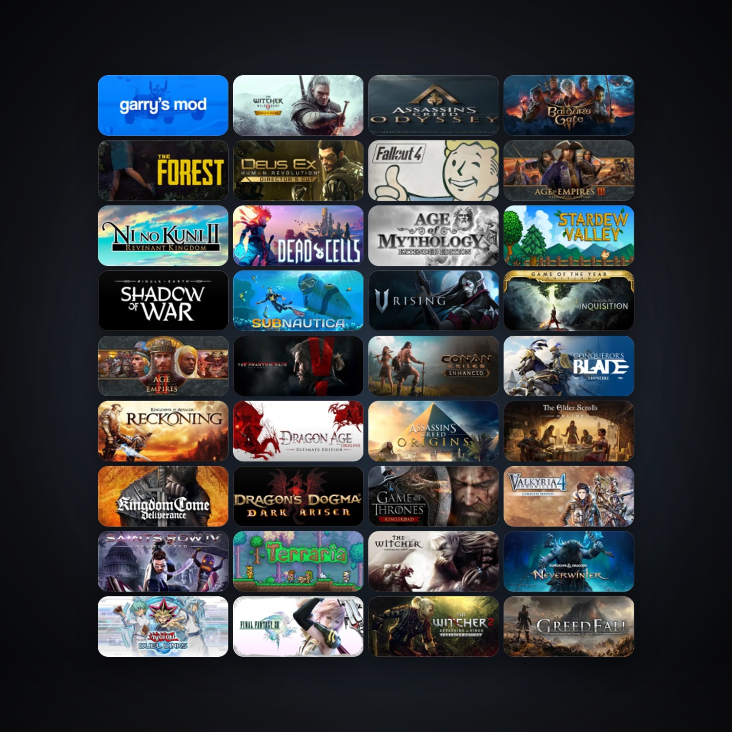 Steam 176 games, clean — HabibiAccounts