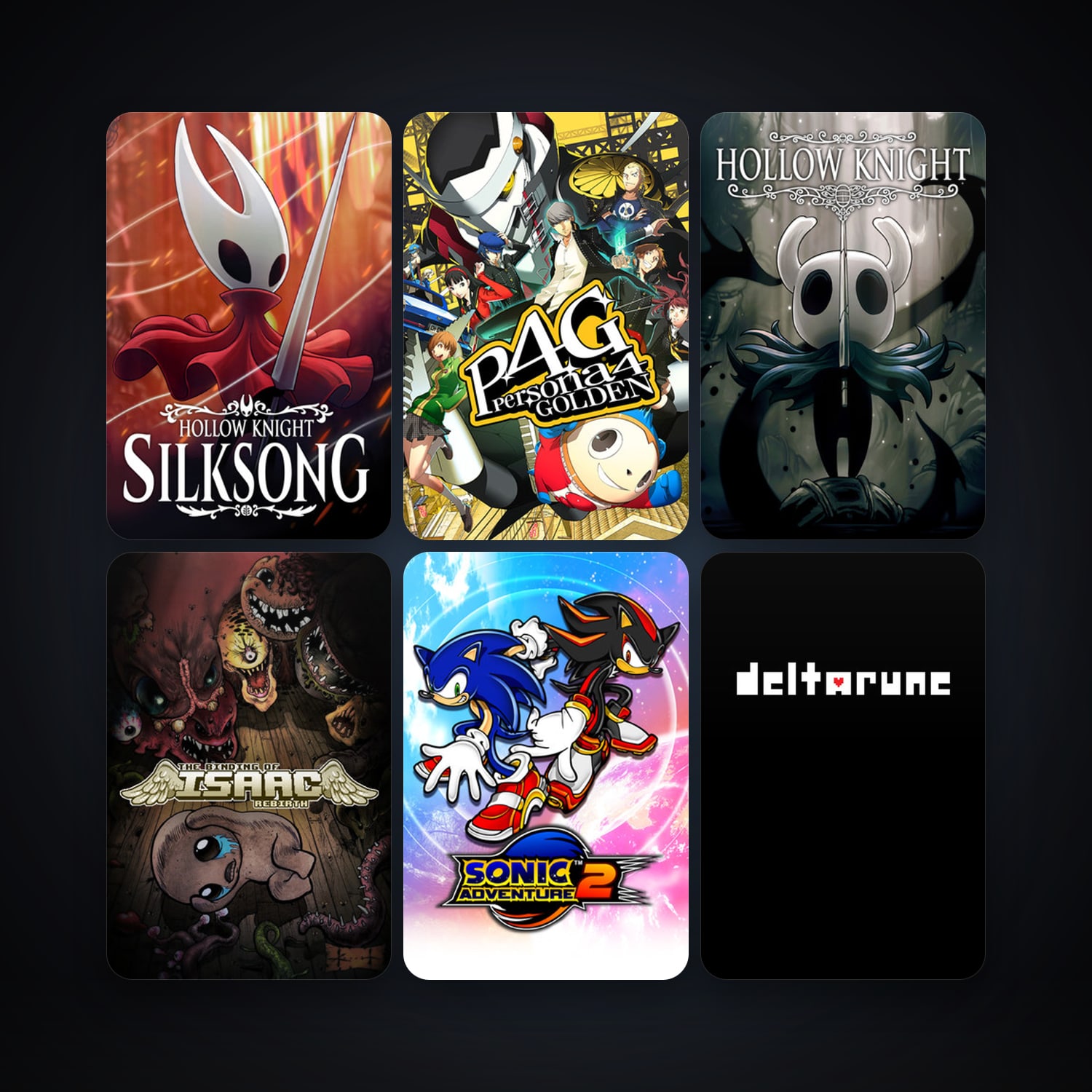 Sonic Adventure 2 + The Binding of Isaac: Rebirth, 41 games, clean — HabibiAccounts