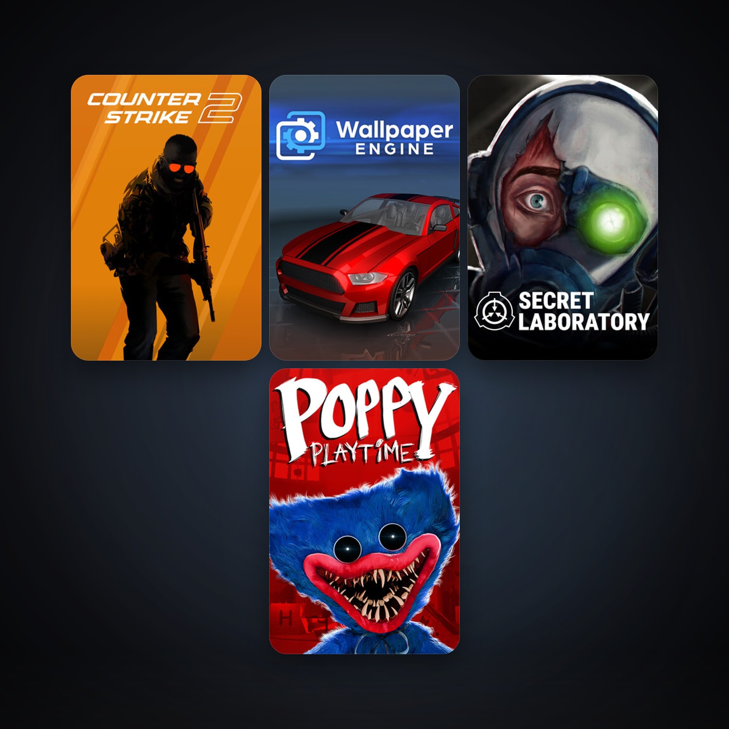 CS2 Prime + Wallpaper Engine, 7 games, clean — HabibiAccounts