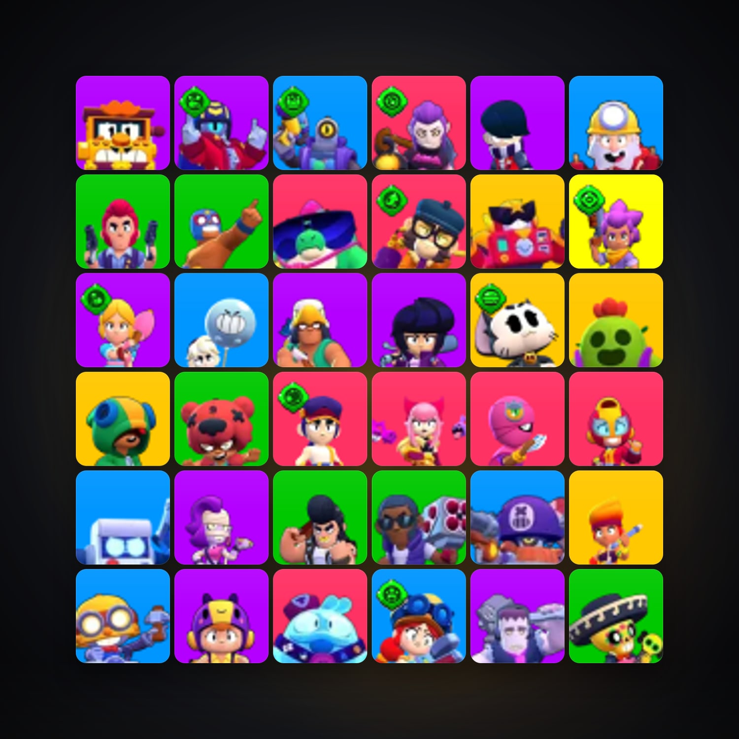 105 Brawlers | 38.2K Trophies — Supercell Account — HabibiAccounts