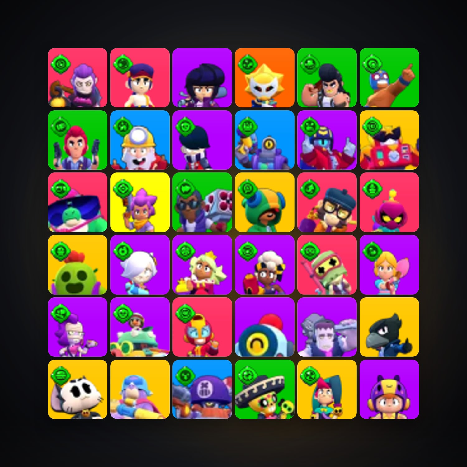 106 Brawlers | 61.2K Trophies — Supercell Account · 261161704 — HabibiAccounts