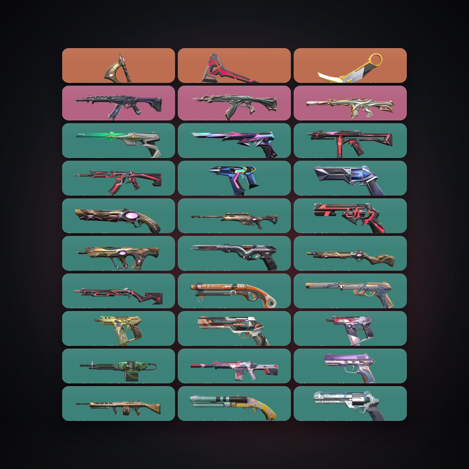 AP Diamond 2 locker — 3 knives, 66 skins, lvl 448 — HabibiAccounts