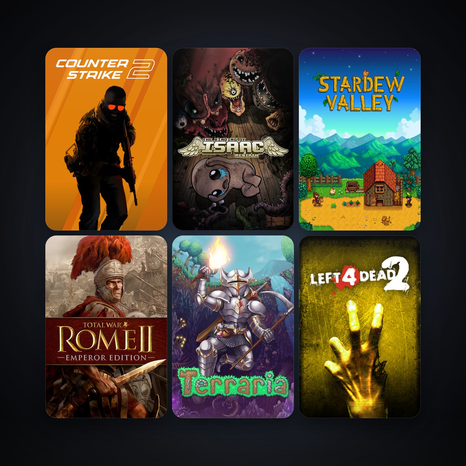 Left 4 Dead 2 + CS2 Prime, 37 games, Steam 10, clean — HabibiAccounts