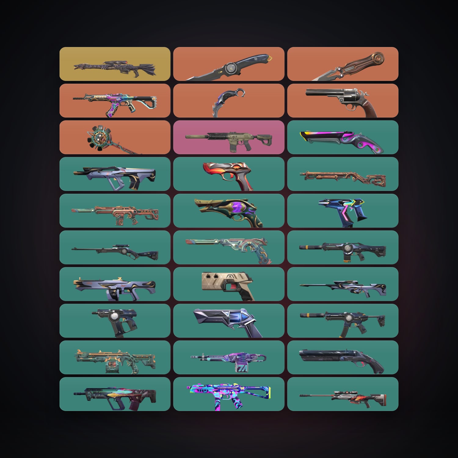 EU Diamond 2 locker — 4 knives, 61 skins, lvl 273 — HabibiAccounts