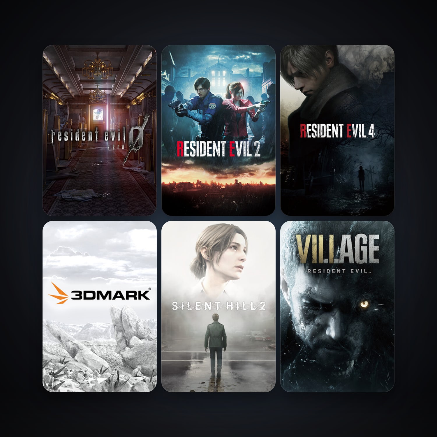 3DMark + Resident Evil 0 / biohazard 0 HD REMASTER, 38 games, clean — HabibiAccounts