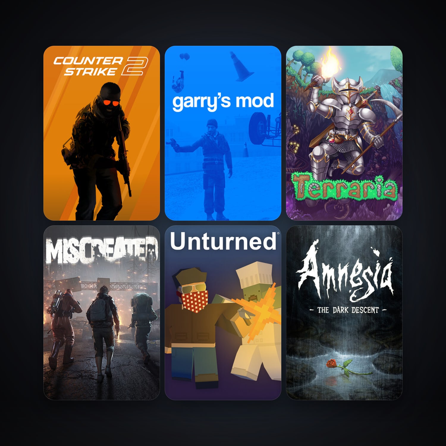 CS2 Prime + Garry's Mod, 35 games, Steam 10, clean — HabibiAccounts