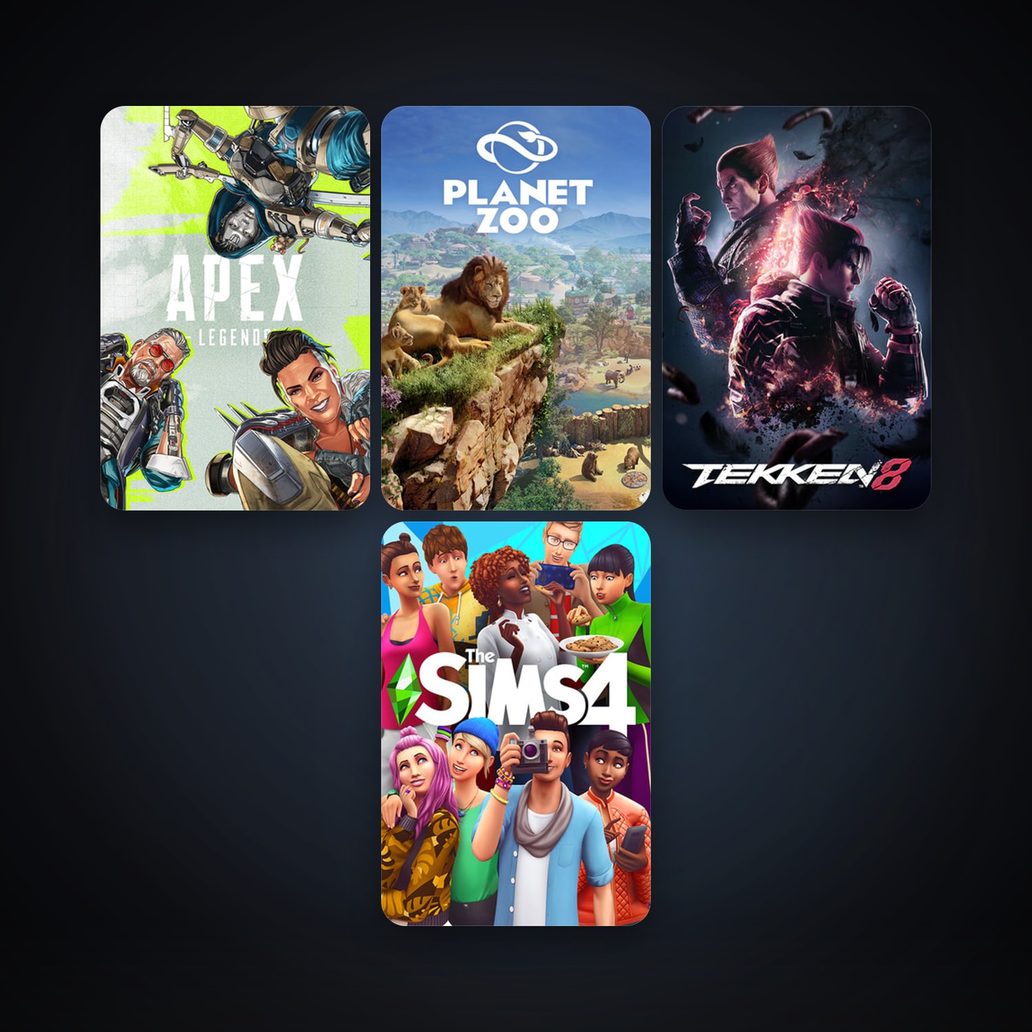 Planet Zoo + Game of Thrones Winter is Coming, 8 games, clean — HabibiAccounts