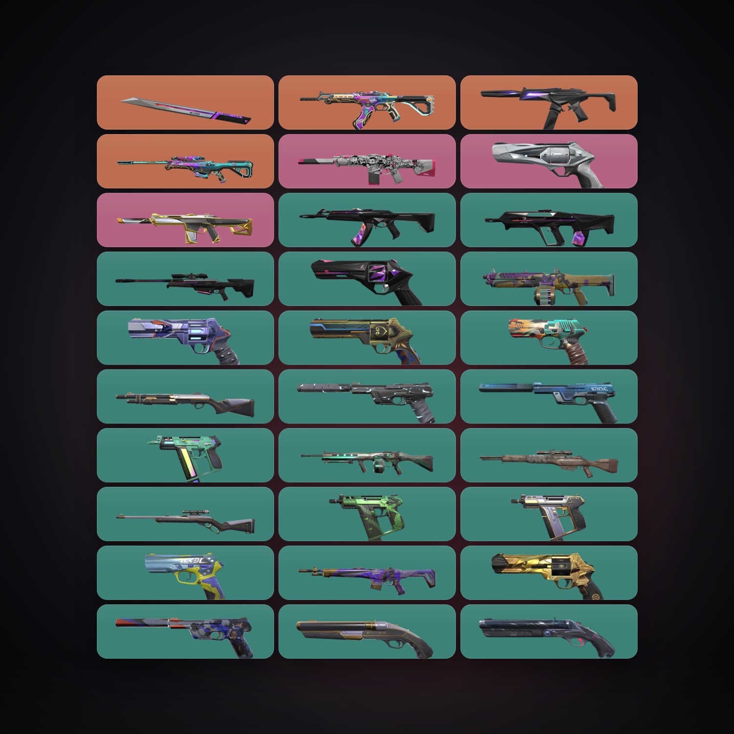 AP Gold 2 locker — 1 knives, 31 skins, lvl 172 — HabibiAccounts