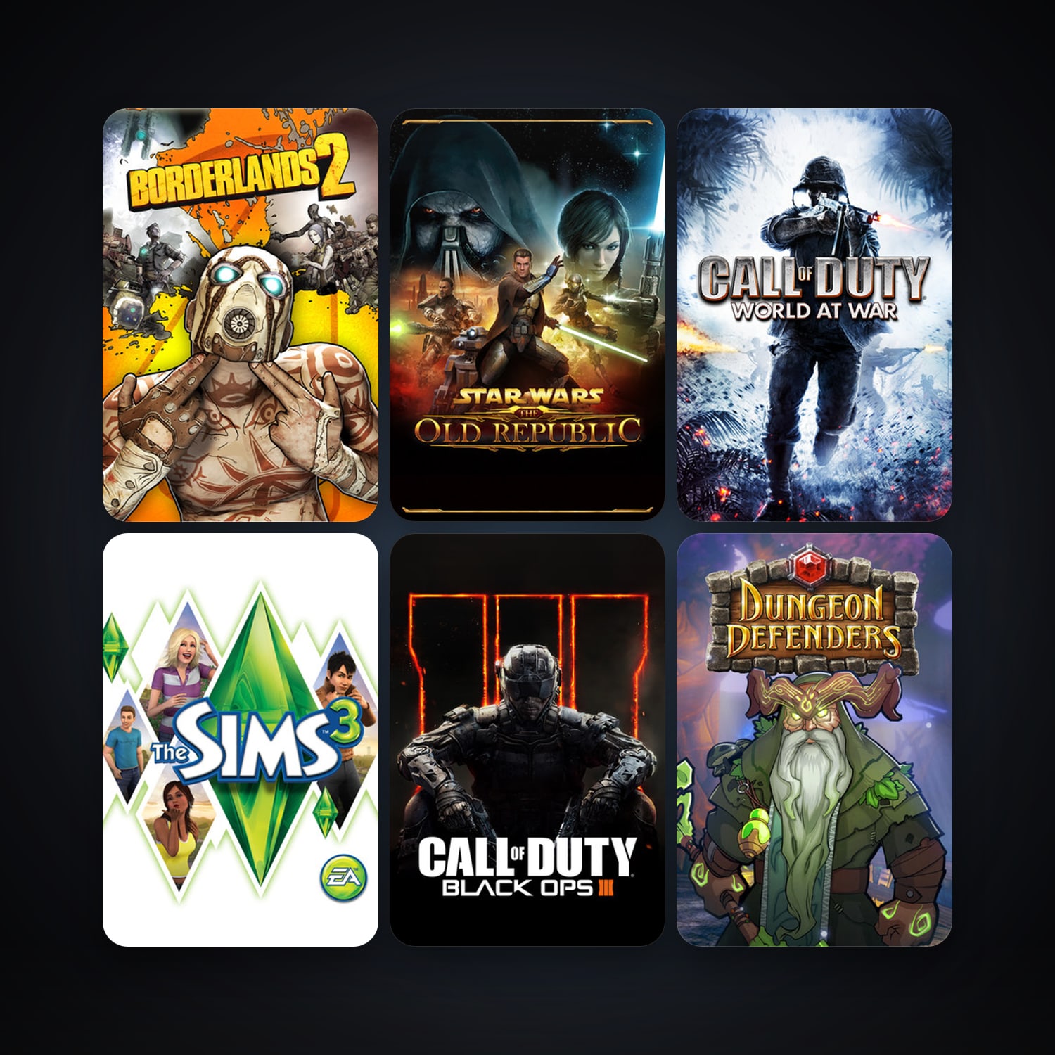 Garry's Mod + Call of Duty: World at War, 213 games, Steam 11, clean — HabibiAccounts